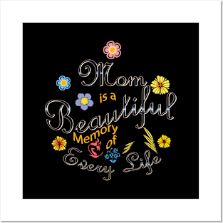 Mom, Mother a beautiful world Posters and Art